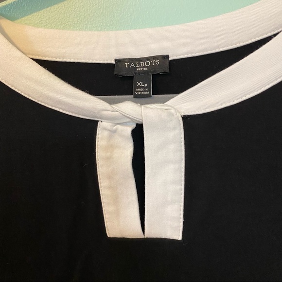 Talbots Blouse with Keyhole Cutout - Picture 2 of 6